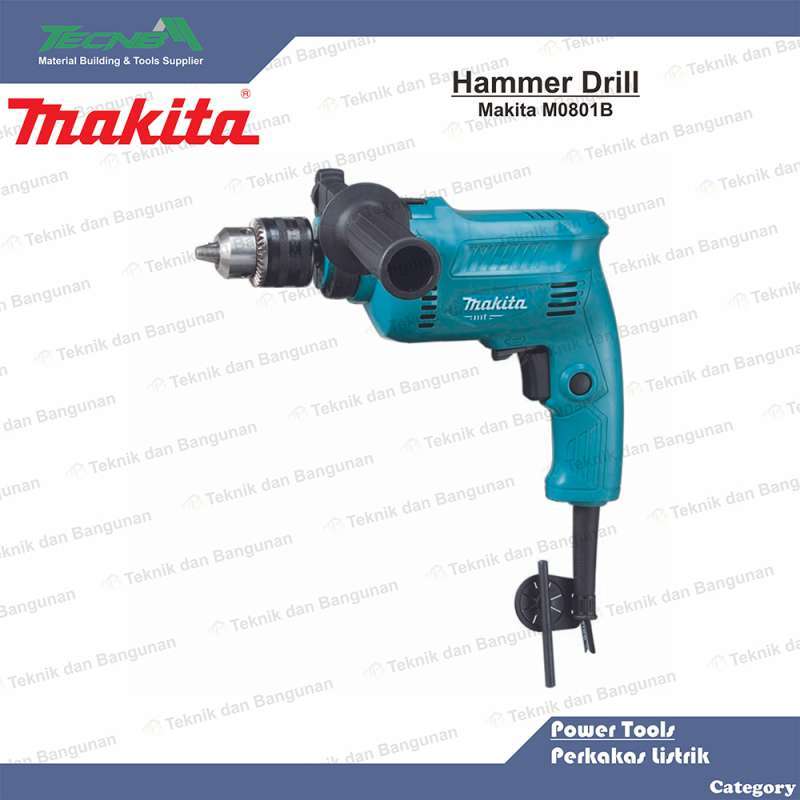 Mesin Bor Makita M0801B Impact 13mm MT80B)
