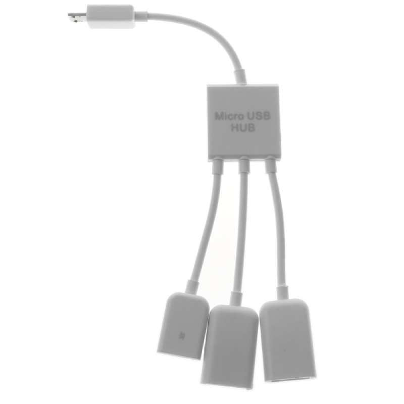 Jual 2 Port Micro Usb Power Charging Otg Hub Cable For Smartphone Android Tablet Online Oktober 2020 Blibli Com