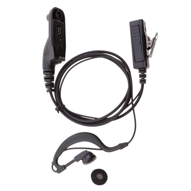 PTT Radio Earpiece Headset Microphone 