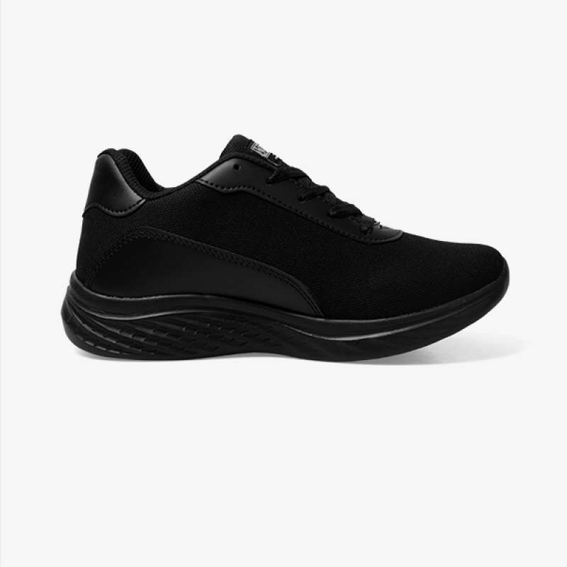 Promo Athletica Official Shop Python All Black Sepatu Running