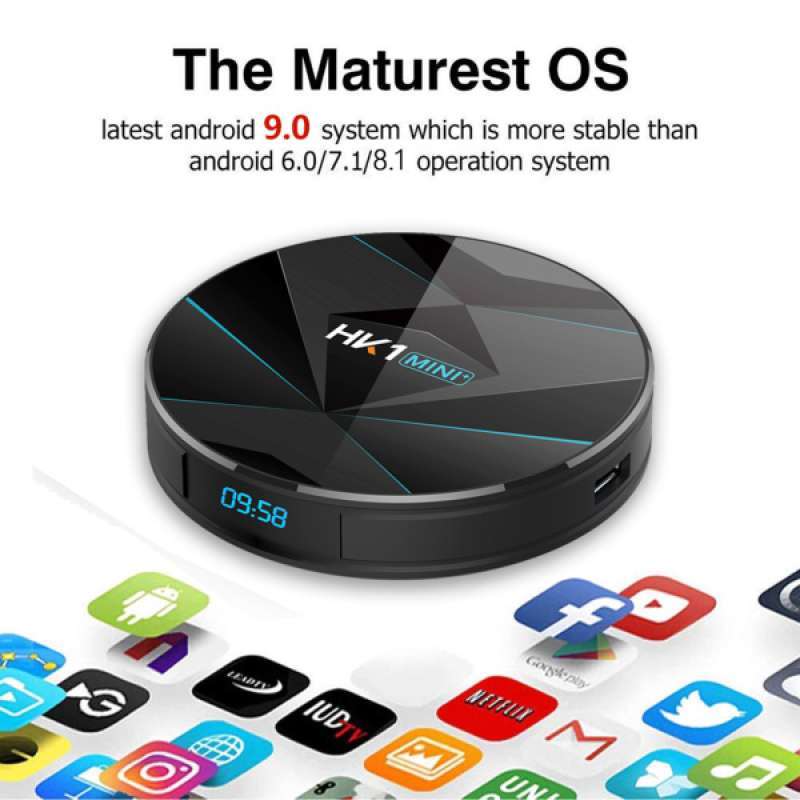 Android 9 0 Smart Tv Box Box Quad Core 4gb 32gb Dual Band Wifi Player Au Terbaru Agustus 2021 Harga Murah Kualitas Terjamin Blibli