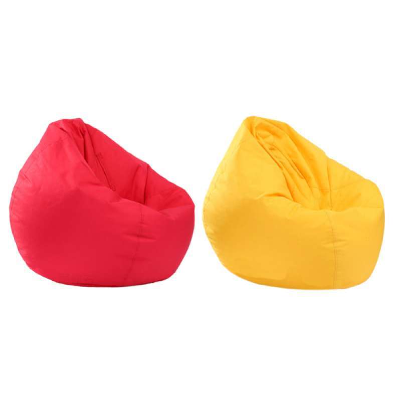 Jual 2x Waterproof Bean Bag Cover Only Plush Toy Storage Holder Red Yellow Online Februari 2021 Blibli Saat dalam kondisi mengembang, kursi ini memiliki ukuran yang sangat besar (70 x 230 cm). 2x waterproof bean bag cover only plush toy storage holder red yellow
