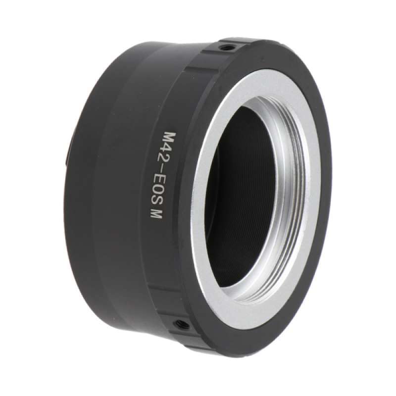 metal adapter for m42 mount lens to canon eos m ef m mirrorless camera ring