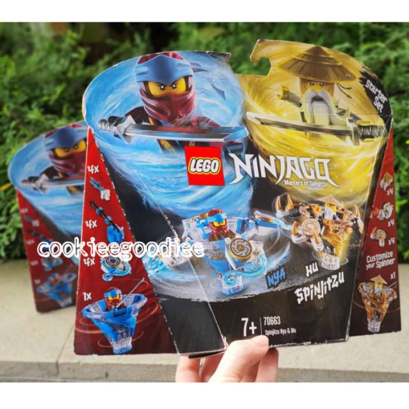 Lego ninjago spinjitzu nya & wu hot sale