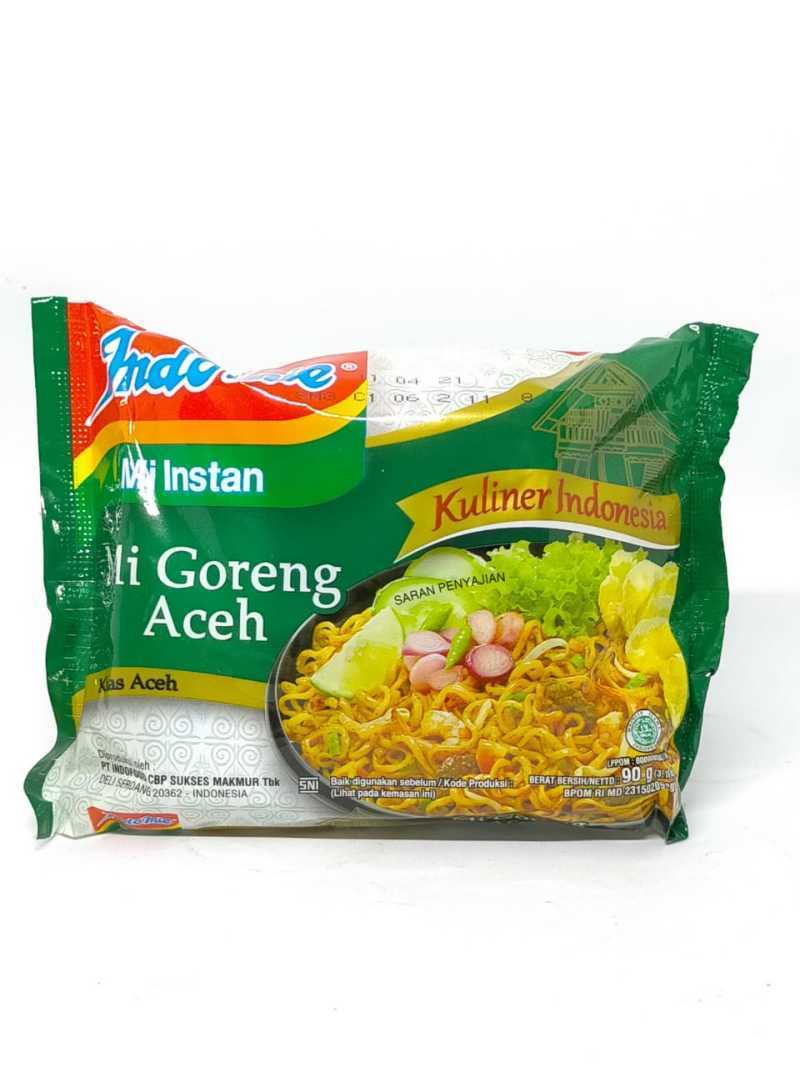 Jual Indomie Mi Instant Mi Goreng Aceh 1 Ktn/40 Pcs Di
