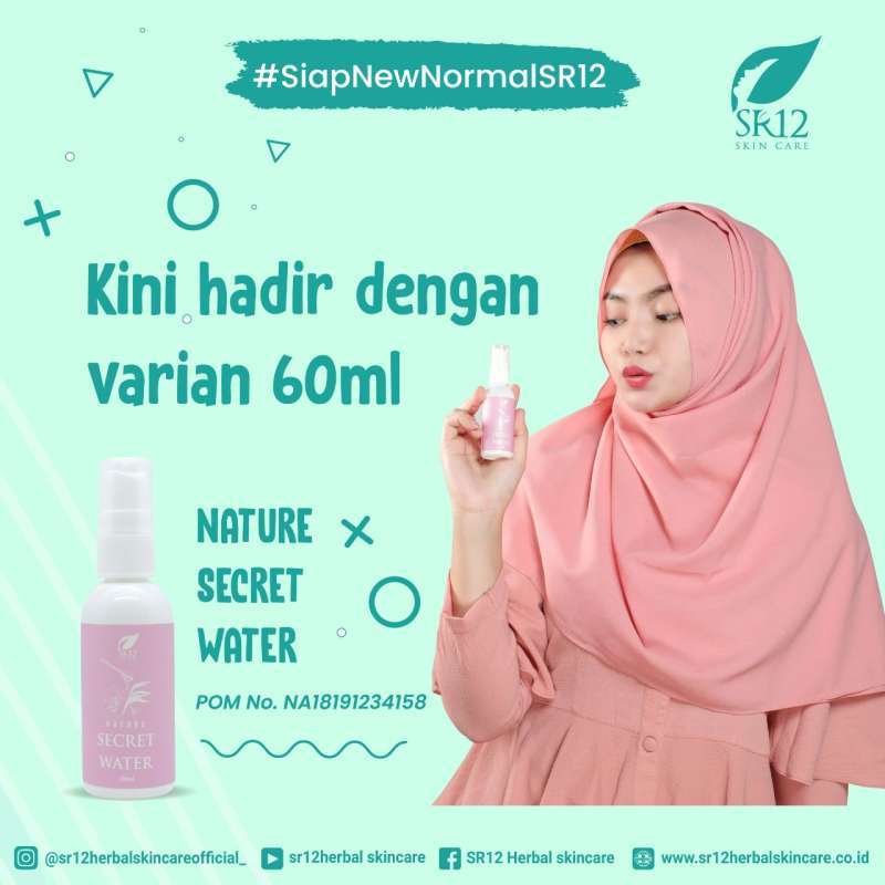Jual Nature Rose Water 60ml Sr12 By Cantiksr12 Setting Facial Spray Utk Makeup Lbh Tahan Lama Online Mei 2021 Blibli