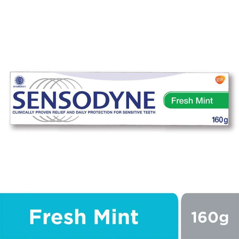 Jual Sensodyne Pasta Gigi Sensitif Essensial Care Fresh Mint 160gr Online Desember 2020 Blibli