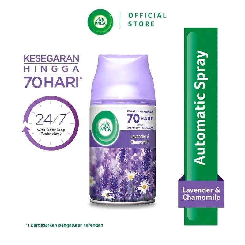 Jual Bandung - Air Wick Automatic Lavender Spray Pengharum Ruangan [250 mL]  di Seller Whiskas & Pedigree Official Store Bandung - Gudang Blibli