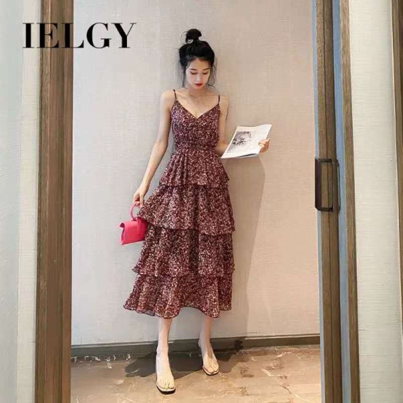 Promo IELGY summer dress female Korean 