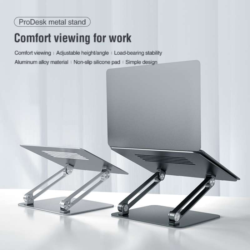 Jual Nillkin Adjustable Laptop Stand Prodesk Macbook Laptop Notebook Online November 2020 Blibli Com