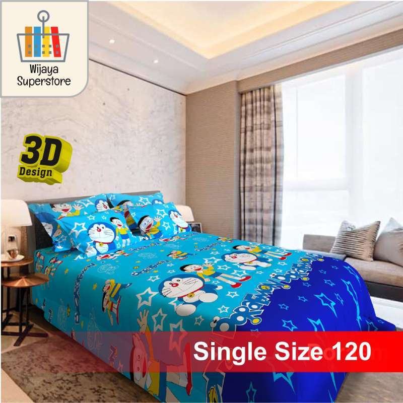 Jual Bed Cover Magic Collection Terbaru Ukuran 120 Motif Doraemon Murah Mei 2021 Blibli