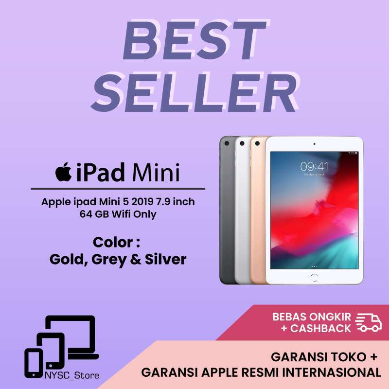 Jual Apple Ipad Mini 2019 64 Gb Tablet Wifi Only Online Desember 2020 Blibli