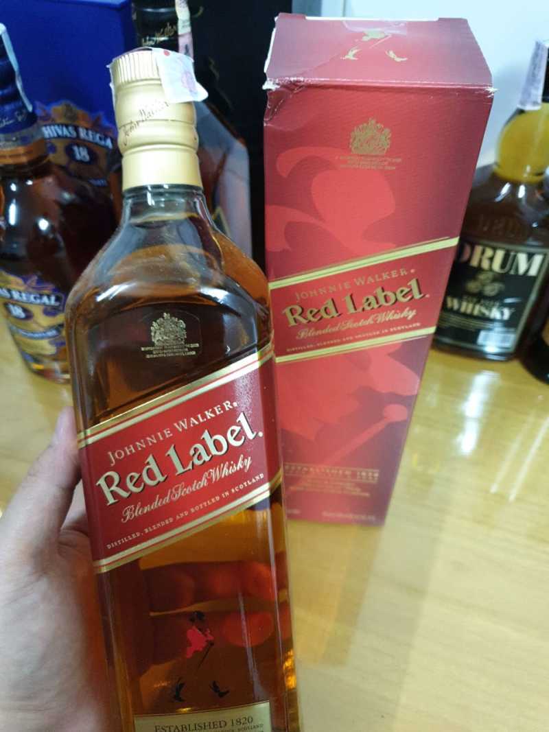 Promo JHONNIE WALKER RED LABEL 1000 ML MEDAN di Seller ANGGUR ...