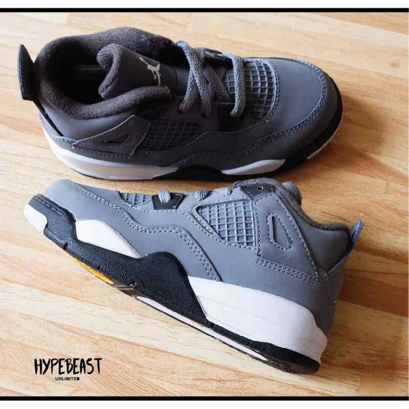 jordan 4 cool grey kids