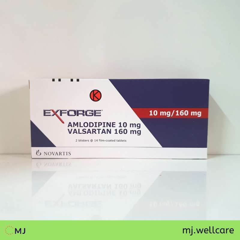 exforge 10 mg 160 mg 28 tablet