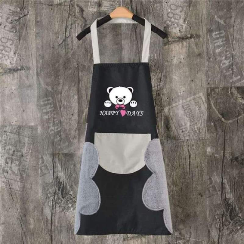 Jual Celemek Masak Bear Apron Dapur Anti Air Minyak Bisa Lap Tangan Premium Murah Mei 2021 Blibli