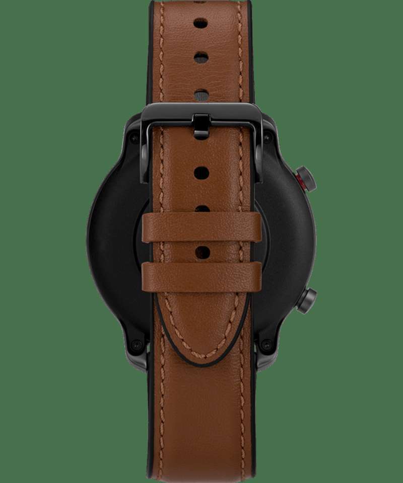 Timex metropolitan r 42mm leather and silicone strap watch outlet