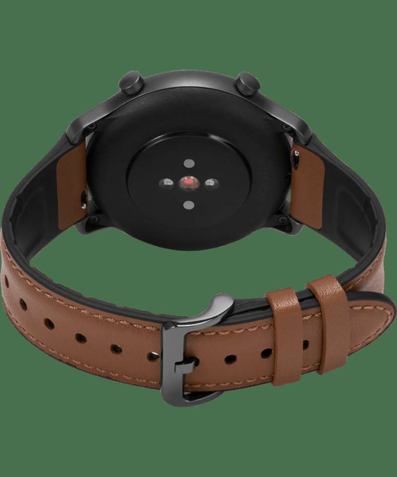 Jual Timex Metropolitan R 42mm Leather and Silicone Strap Watch di