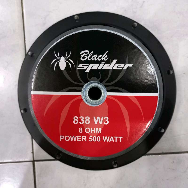 Speaker black spider 8 inch on sale