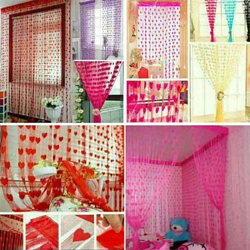 Jual Tirai Benang Gorden Motif Love Korea Dekorasi Pintu Kamar Tidur Jendela Import Aneka Warna Multicolor Kekinian Jaman Now Wajib Punya Dekorativ Keren Terbaru Juni 2021 Blibli