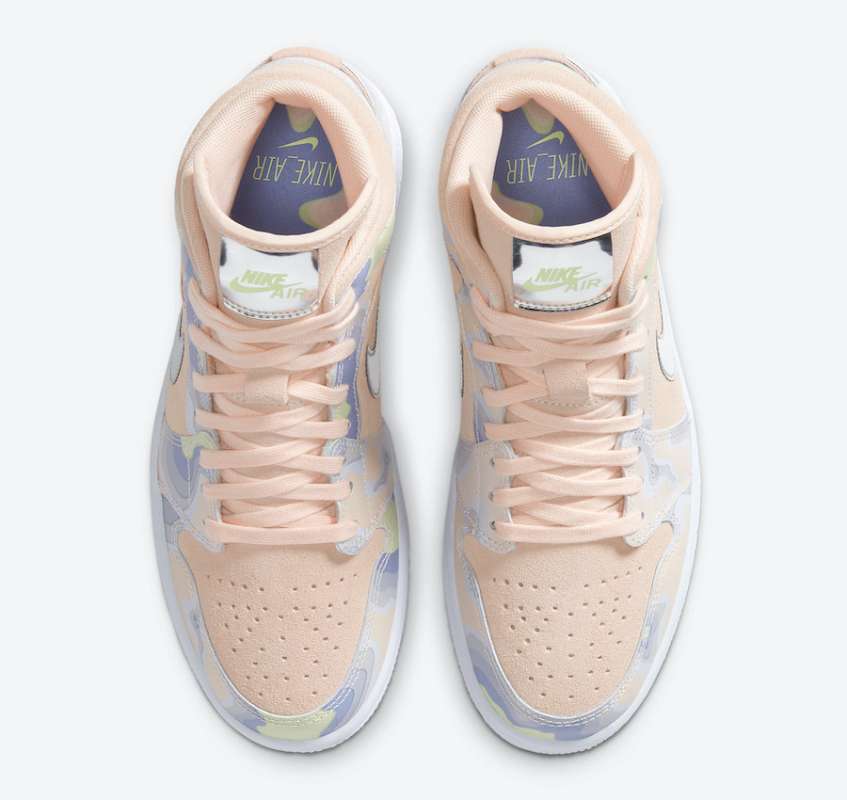 air jordan 1 washed coral