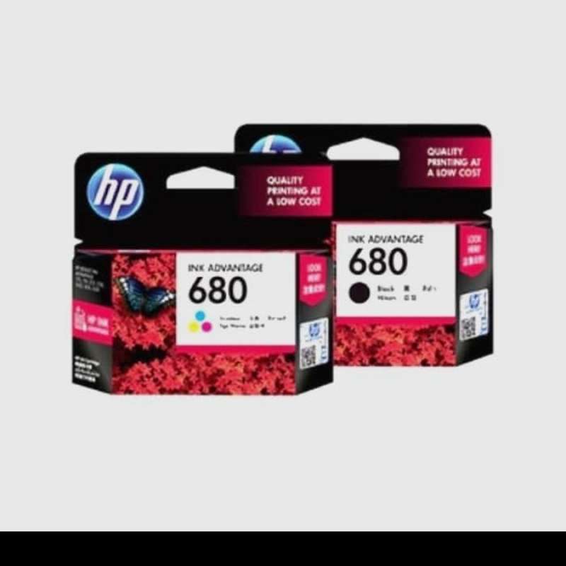 Promo Paket Tinta HP 680 Black \u0026 Colour 