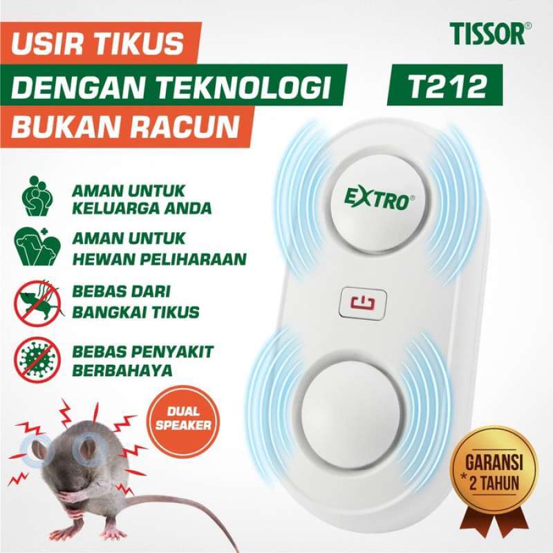 Promo Tissor Extro Pengusir Tikus Ultrasonic T212 di Seller  ajmart_collections - Kota Jakarta Barat, DKI Jakarta | Blibli