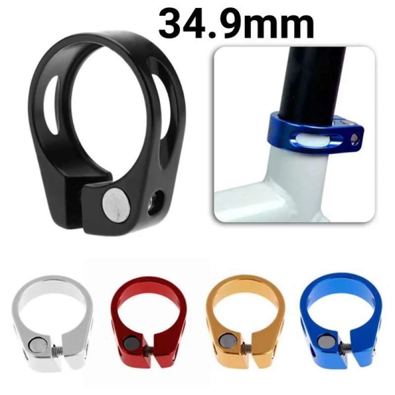 Jual Seatclamp Alloy Ukuran 34.9mm Penjepit Tiang Sadel Sepeda