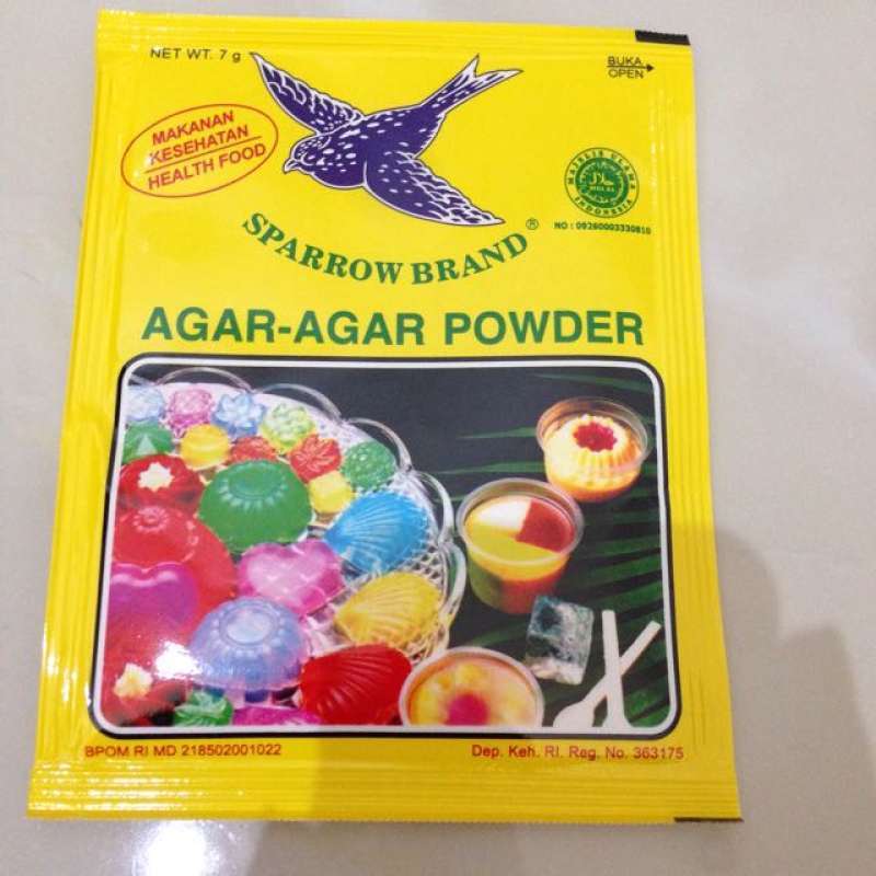 Jual Tepung Agar Agar Bening Sparrow Brand Online Desember 2020 Blibli