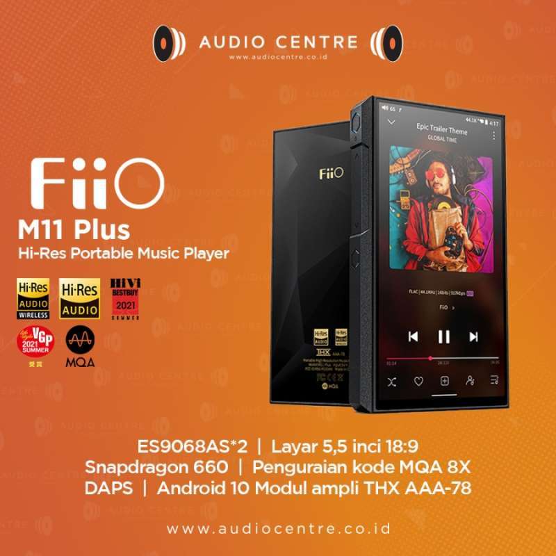FiiO M11 Plus ess デジタルオーディオプレーヤー Amazon.co.jp