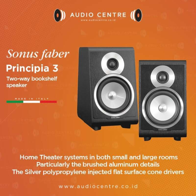 Jual Sonus Faber Principia Bookshelf Speaker Di Seller Audio