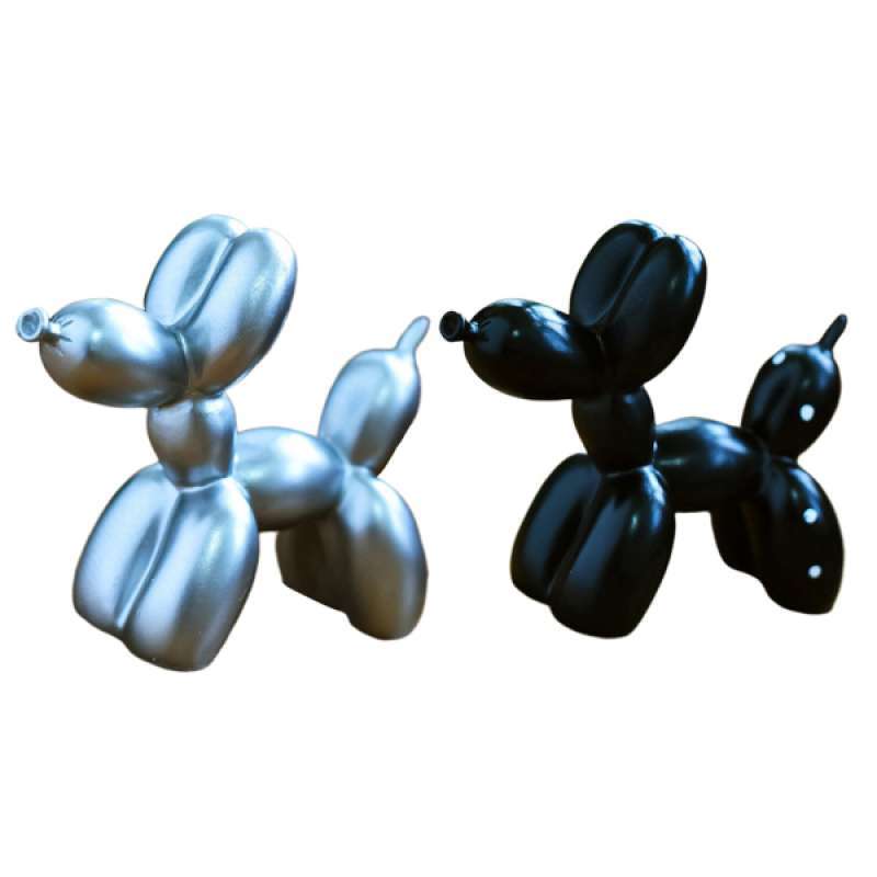 Jual 2pcs Resin Decorative Balloon Dog Ornament Desktop Decor Set Online Desember 2020 Blibli