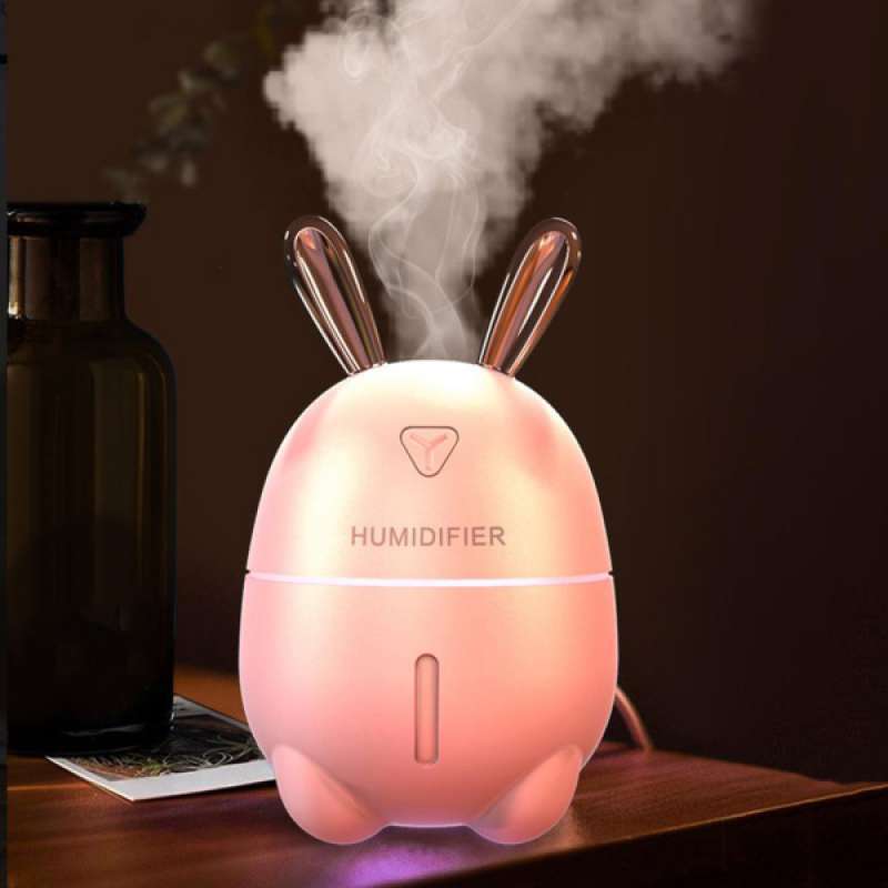 Jual Mini Humidifier Small Mist Humidifier With 7 Color Led Night Light Usb Cable Online Mei 2021 