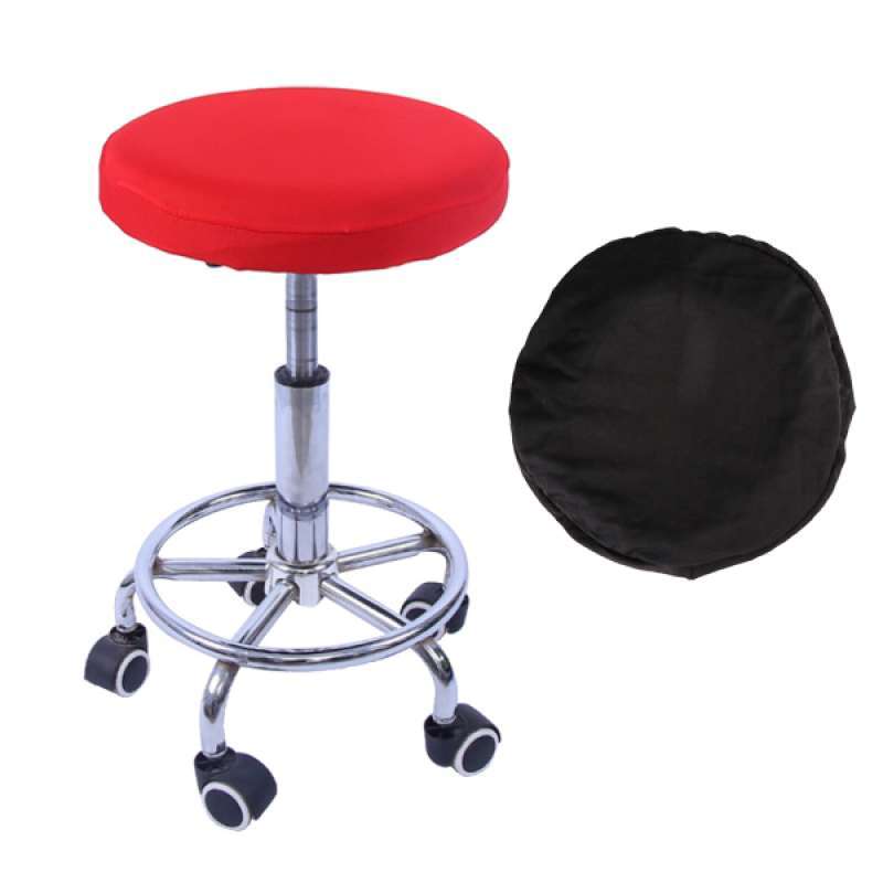 Promo 2 Pcs Soft Round Bar Stool, Bar Stool Cover Replacements