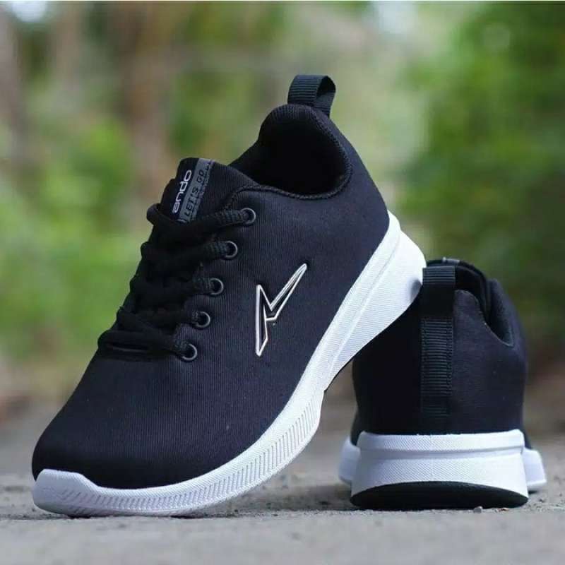 Jual Sepatu Sekolah Anak Laki Perempuan Ando Tk Hitam Velcro Original Online Oktober 2020 Blibli Com