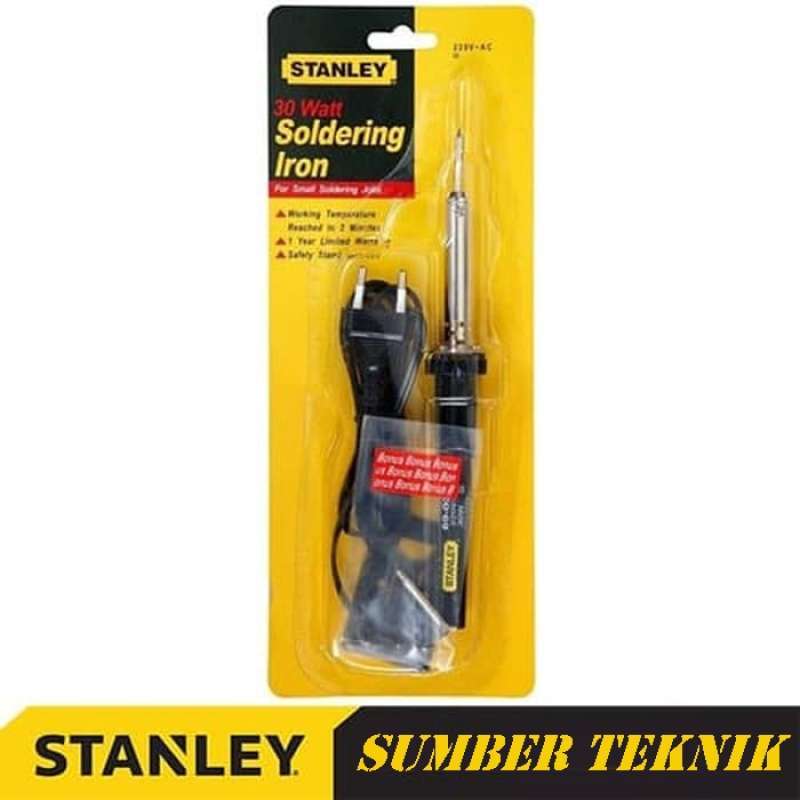 Jual Stanley 69 031b 30watt Round Pin Soldering Iron Solder Listrik Online November 2020 Blibli
