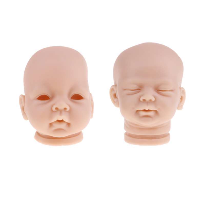 22inch Reborn Head Sculpt neugeborenes schlafendes Baby Puppe Kopfform 