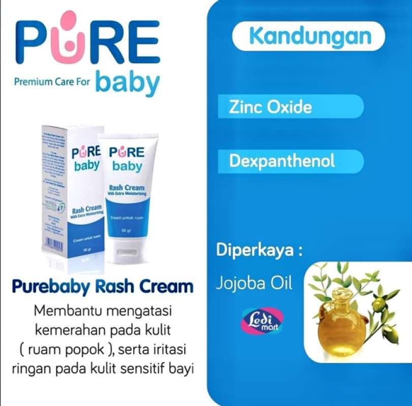 rash cream pure baby