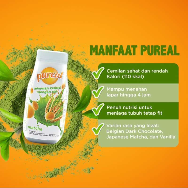 Jual 250 Ml Pureal Matcha Oat Soy Milk Online Februari 2021 Blibli Siverqueen yang dikenal dengan rasa cokelat manis pahit yang kuat dan bikin ketagihan kini punya rasa matcha dan yogurt. 250 ml pureal matcha oat soy milk