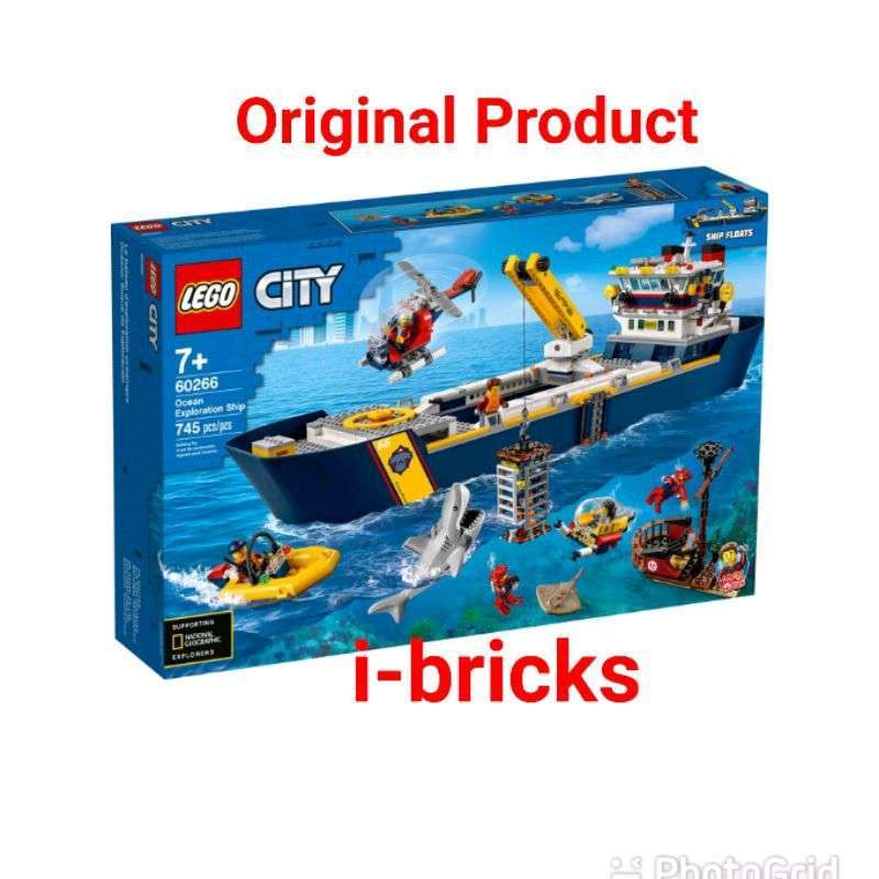 Jual Lego City 60266 Ocean Exploration Ship Di Seller I bricks Official Store Pluit Kota Jakarta Utara Blibli
