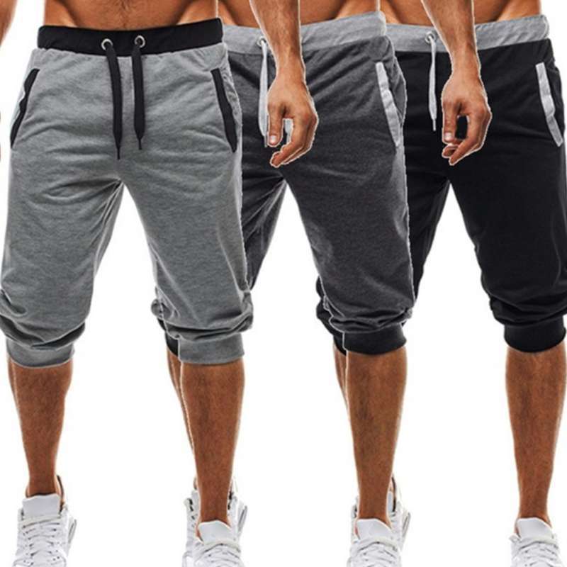 Promo Bluelans Men Summer Harem Pants 