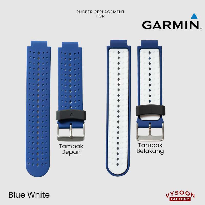 Strap Tali Silikon Silicone Jam Tangan Garmin Forerunner 235 FR235
