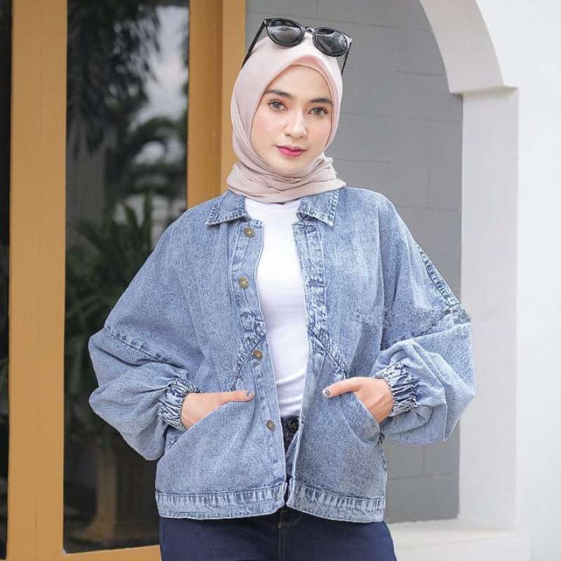 Jaket jeans washed new arrivals