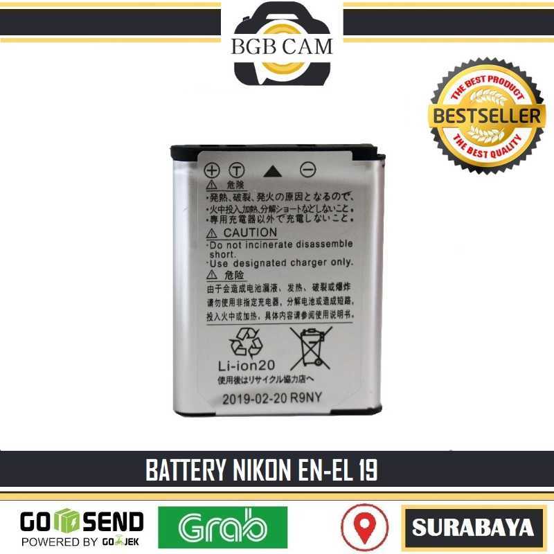 Jual Battery Nikon En El19 Oem Baterei Baterai Enel19 En El 19 Enel19 Online Januari 2021 Blibli