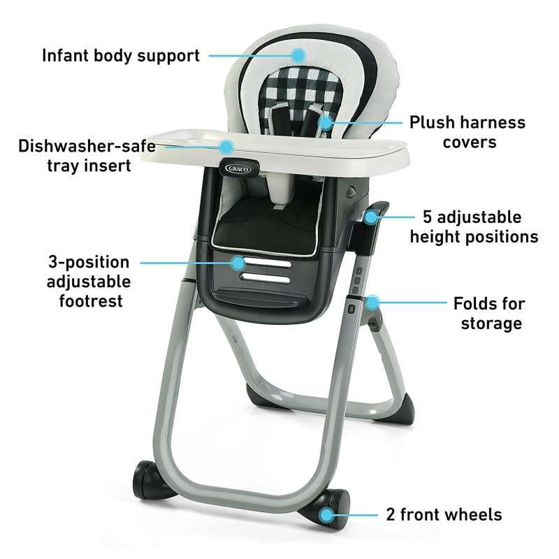 Graco DuoDiner® DLX 6-in-1 Highchair Kagen Kursi Makan Anak