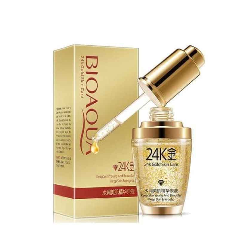 Jual Serum Wajah 24k Gold Bioaqua Skin Care Original 30ml Online Desember 2020 Blibli