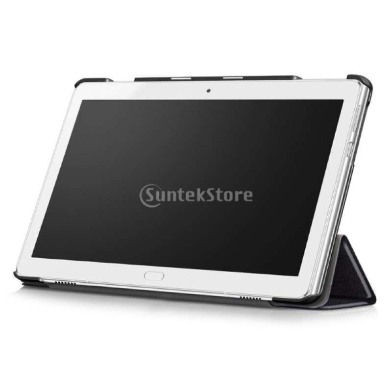Jual Pu Leather Smart Stand Cover Case For Huawei Mediapad M3 Lite 10 1 Tablet Online November 2020 Blibli