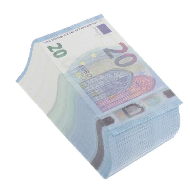 Jual 100 Pieces Prop Money Game Props Video Props Magic Props Bank Game Props This Copy Money Is A Replica Of The Euro Props 20 Euro Type Online November 2020 Blibli
