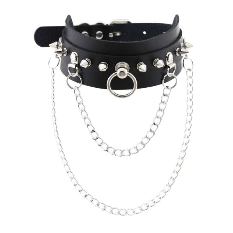 Promo Punk Gothic Collar Choker PU 