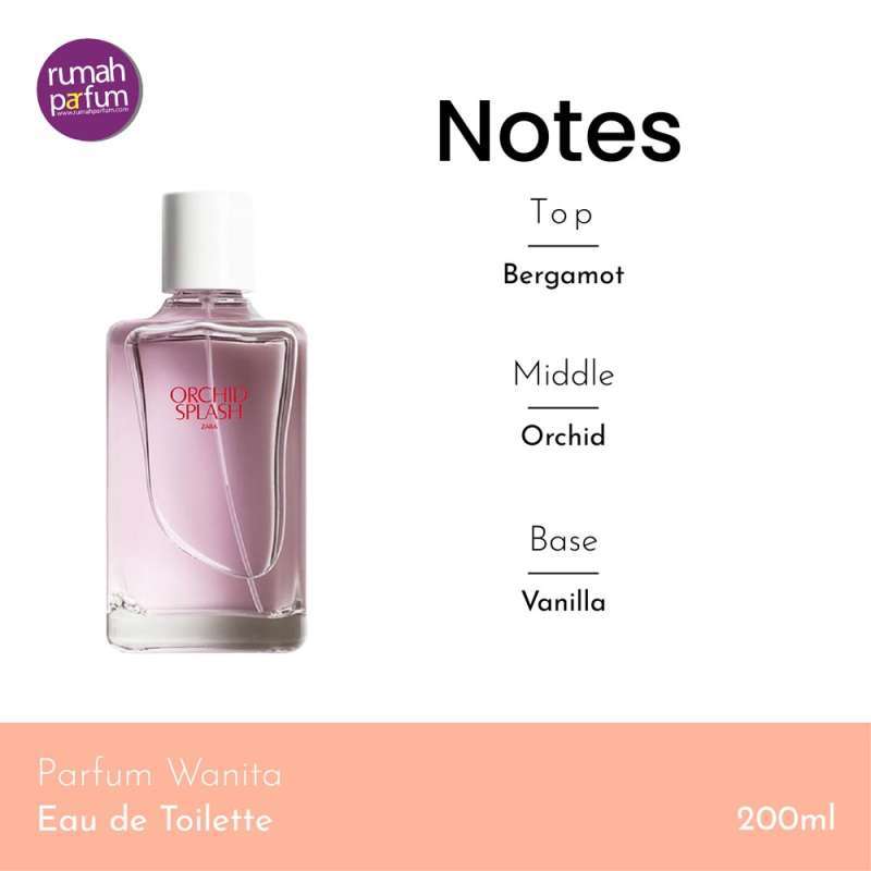 Promo Zara Orchid Splash 200 ML Diskon 14 di Seller Rumah Parfum